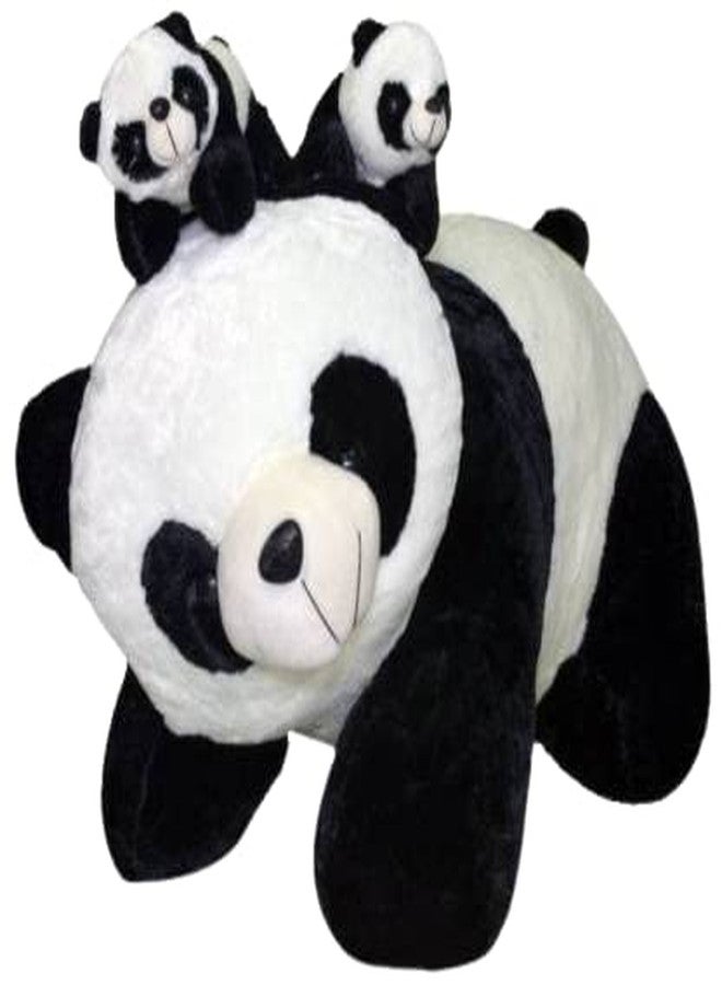AVS Panda with 2 Babies Soft Stuffed Animals Plush Toy for Kids Huggable Cute Soft Plush Toy for Best Birthday/Valentine's Gift for Girls/Boys Home Decorative Items (50 cm) - Image 2